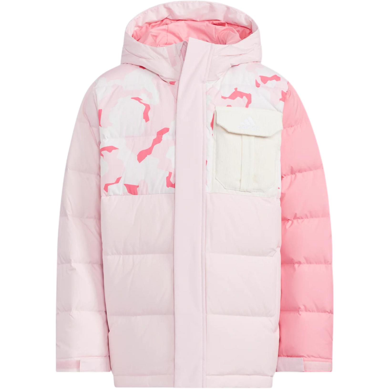 Adidas Kids Down Jackets Hooded Thickened HM9660 164