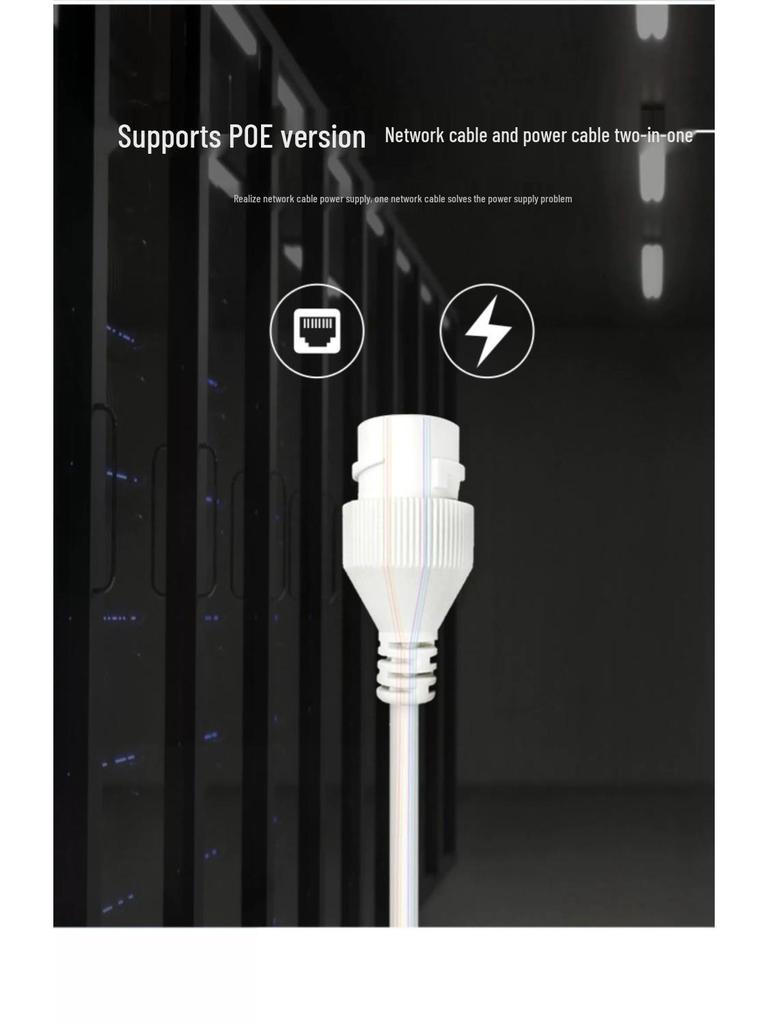 8MP Outdoor PoE Surveillance Camera with Sensor Light, Recorder, and Mobile Connectivity for Home Use