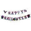 Halloween Pumpkin & Spider Banner - Festive Paper Hanging Decorations