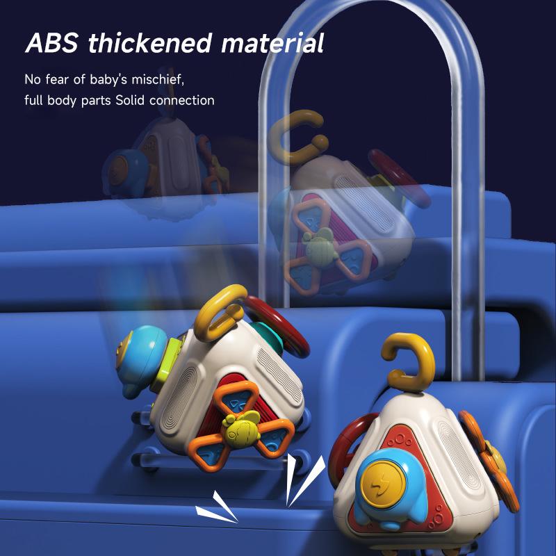 Montessori Sensory Toys Baby Busy Cube Baby Activity Cube Busy Ball Travel Toys Learning Fine Motor Skills Toys Updatedborn Gift