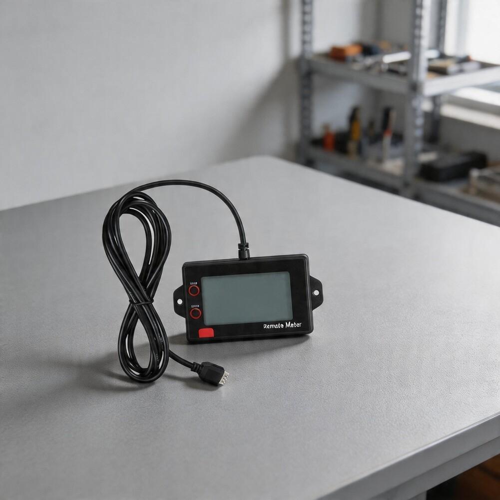 RM-6 Remote Instrument LCD Display Is Used For Real-time Data Monitoring Suitable For MPPT Solar Controllers