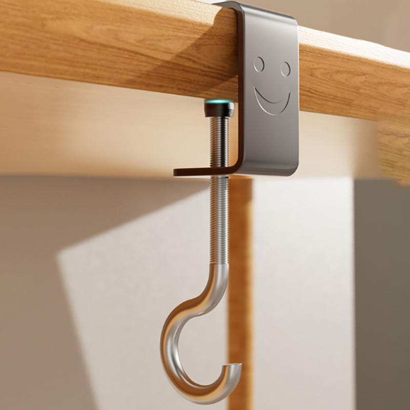 Stanzfreier Hängebeutelhaken Studenten Schreibtischseite Hängebeutel Handtaschenhalter Multifunktionaler Tischhaken