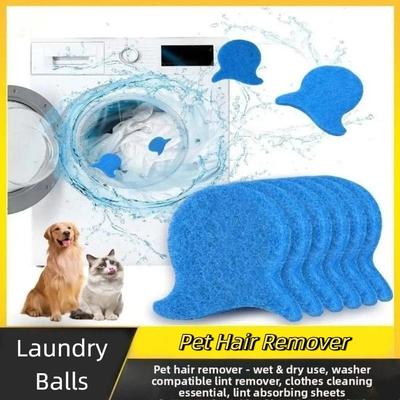 Reusable Laundry Balls Pet Hair Remover Washing Machine Lint Laundry Floating Lint Filter Fluff Fur Cleaner Hair Remove