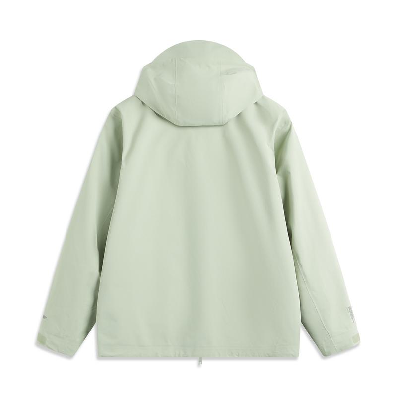 Li Ning CF Su Wan Long Jia Series Solid Color Zipper Hooded Comfortable Fleece Warm Three In One Waterproof Windproof Breathable Jacket AEMU011-8