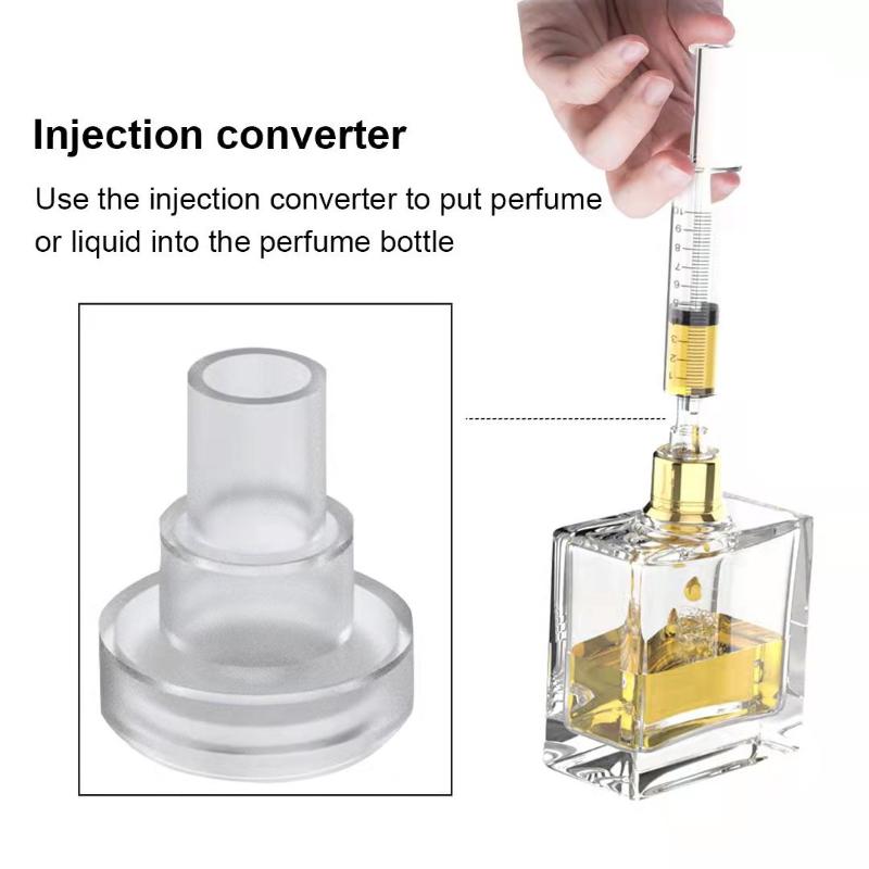 1/3 Pezzi Siringa Plastica Strumento Dispenser Profumo 10Ml Ricariche Cosmetici Per Distribuzione Quantitativa Di Flaconi Ricaricabili
