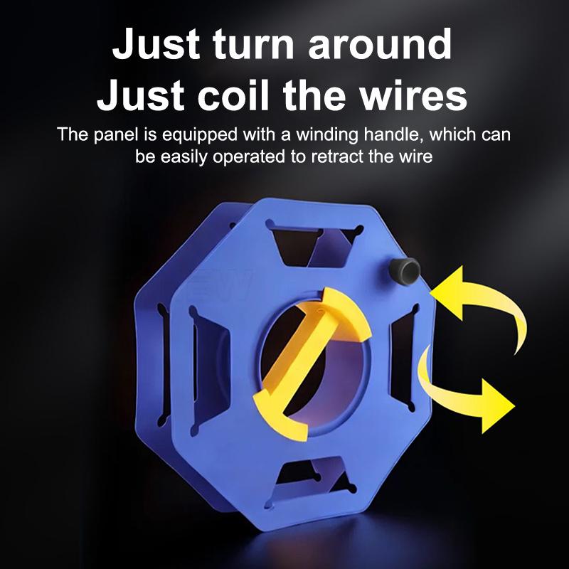 Winding Reel Wire Storage Reel Closing Line Winding Disk Rolling Line Dish Cable Winding Reel Winding Winch Cable Winding Winch