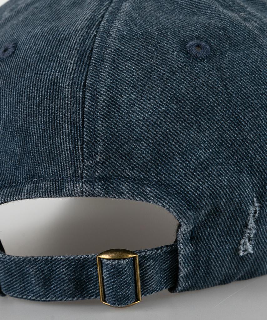 Wig Move Forward Damaged Ball Cap - Navy