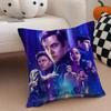 Science Fiction Movie S-Star Trek Cushion Cover Linen Pillow Case Soft Breathable Protective Couch Room Decoration