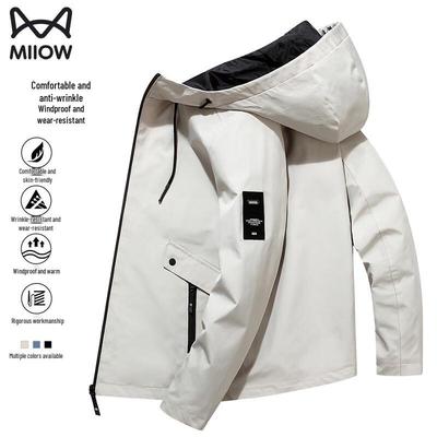 MaoRen Herren Kapuzenjacke Lässig Outdoor