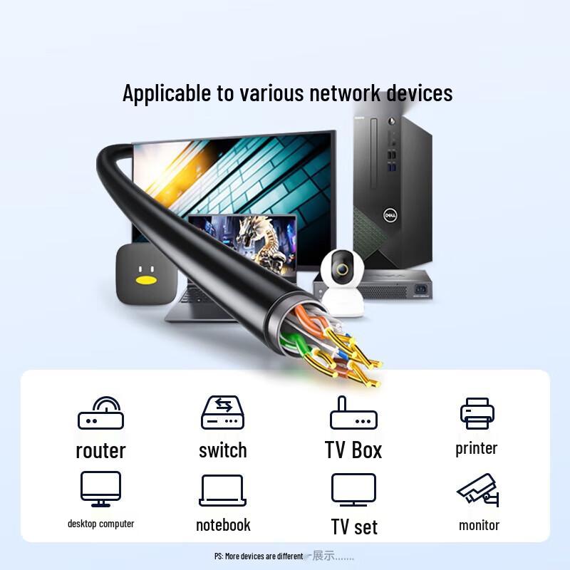 SAMZHE CAT6 Outdoor Ethernet Cable