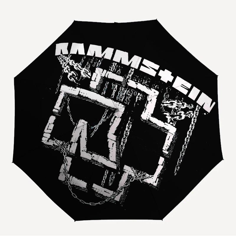 1pc Rammstein Themed High-quality Umbrella,Automatic Opening and Closing Umbrella,Multi-functional Umbrella G0811018