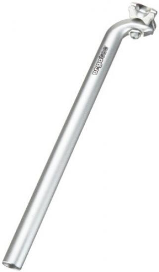 Tige De Selle De Brevet Ergotec – Aluminium, 26,4 X 400 Mm – Argent – Quasi-neuf