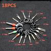 26/36/41/59pcs  Automobiles Terminal Repair Removal  Tools Extractor Puller Release Pin Extractor Kit For Plug Car Accessories