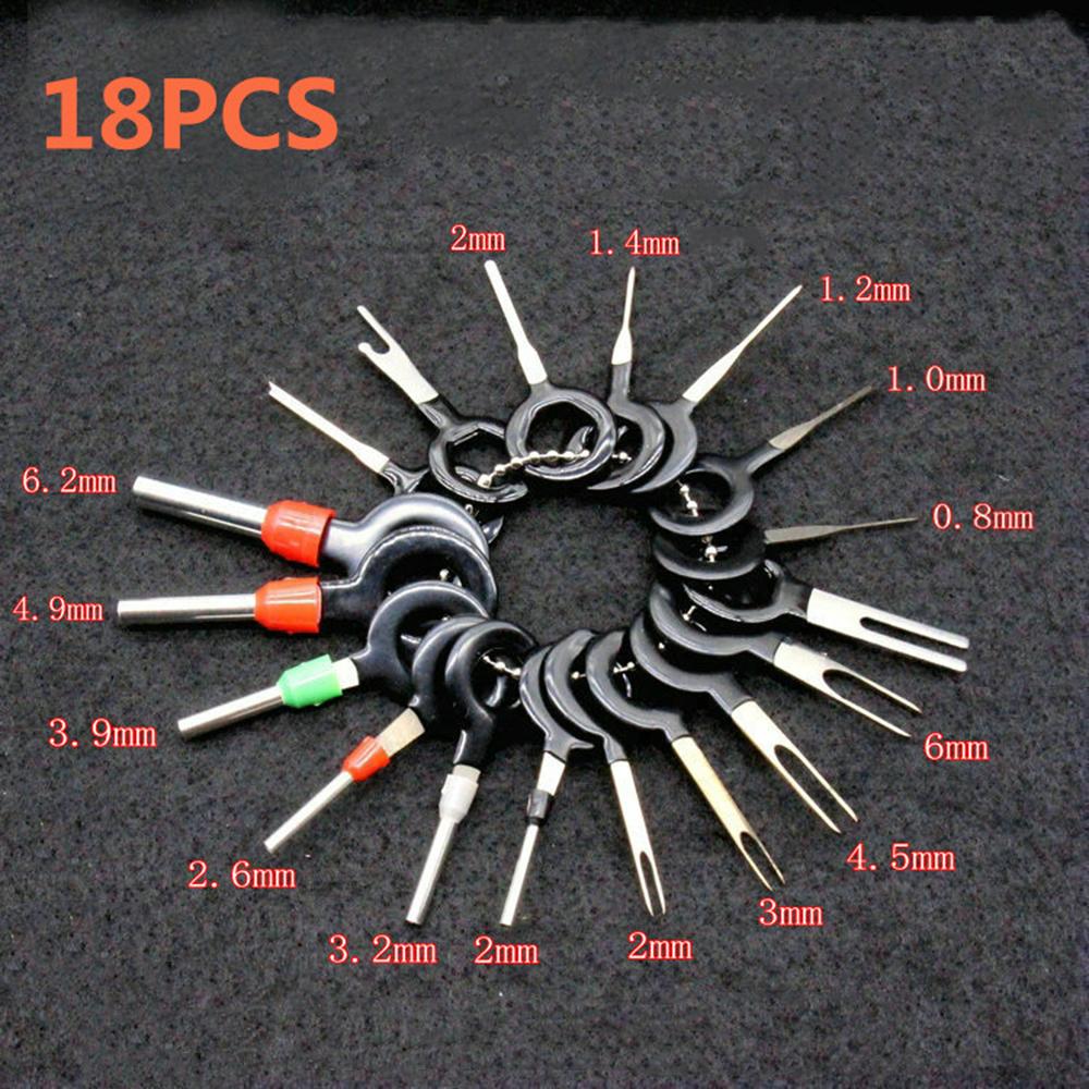26/36/41/59pcs  Automobiles Terminal Repair Removal  Tools Extractor Puller Release Pin Extractor Kit For Plug Car Accessories