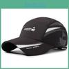 Cap Summer Baseball With Letter Printing And Mesh Breathable Design For Daily