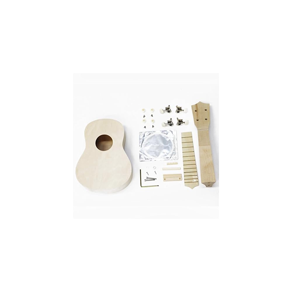 Stringed instrument ukulele kit 530mm unfinished product plywood UK-KIT-15