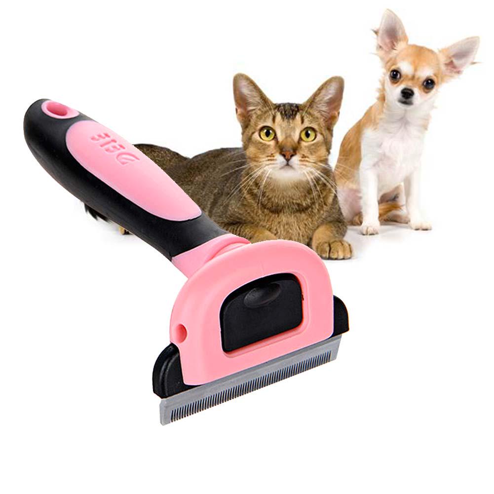 Buy Pet Dogs Cats Deshedding Grooming Brush Wide Stainless Steel Safety Blade Comb Tools at