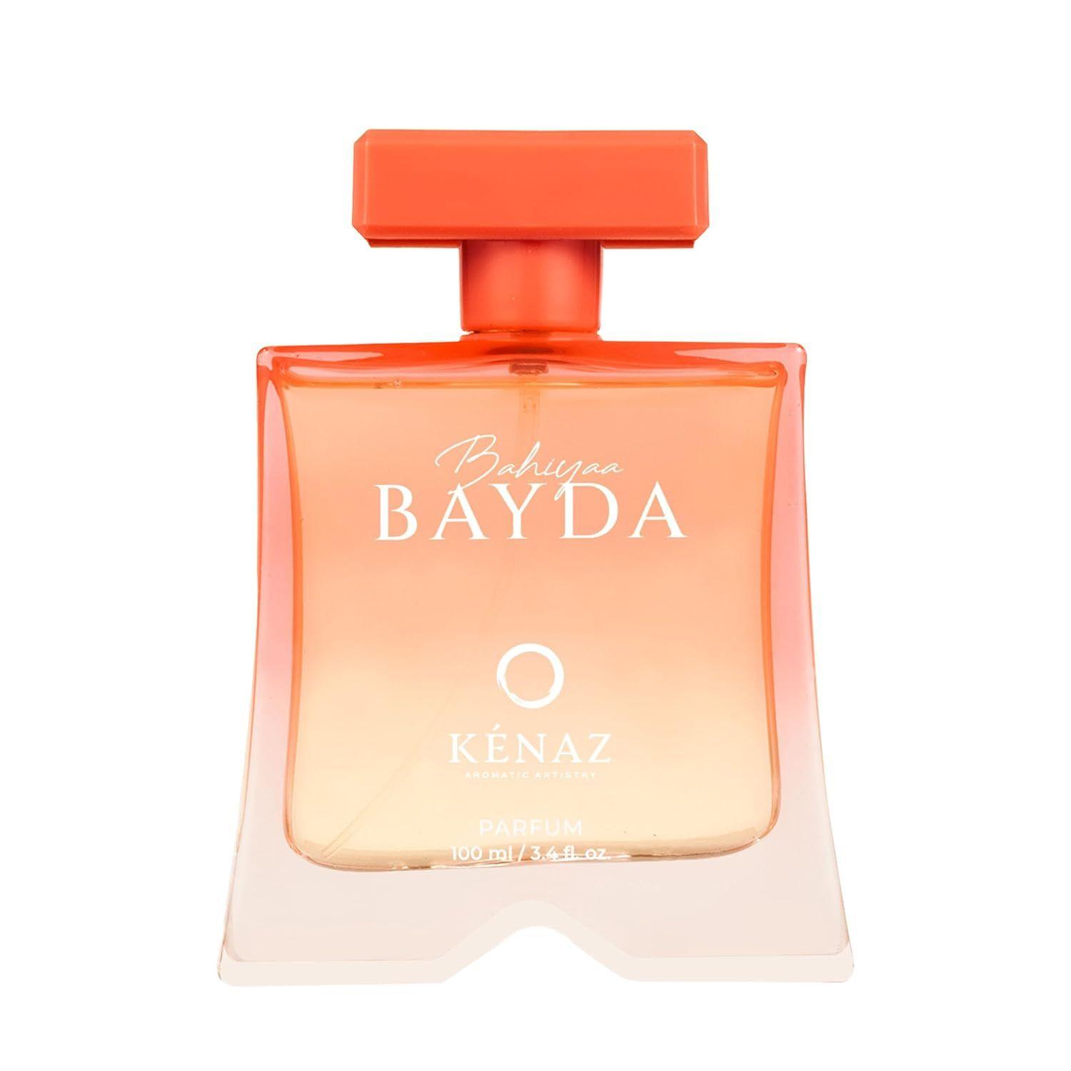 

KENAZ Bahiyaa Bayda 100ML | Floral With Jasmine, Tuberose & Rangoon Creeper | Perfume for Woman | 20% Fragrance Oil | Luxury Perfume for Women 100ML