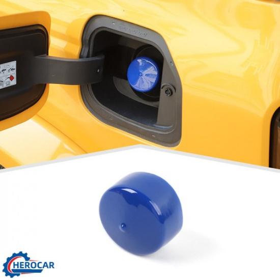 Car Capless Fuel Filler Cover Gas Cap Dust Cover Protector For + Ford Bronco