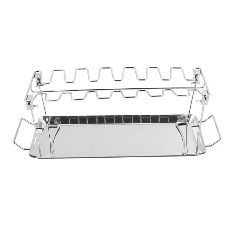 Cheap BBQ Folding Barbecue Rack MultiFunction Camping Rack Barbecue