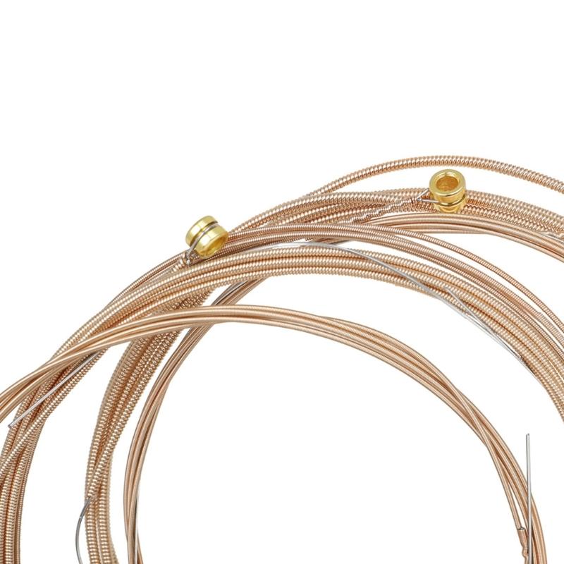12Pcs Folk Guitar String Acoustic Guitar Strings for 12 String Classical Guitars Accessories Powerful and Durable