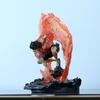 One Piece Ace Wiedergeboren im Feuer mit Luffy & Sabo Figurenmodell Ornament