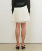 General Idea Satin Layered Skirt [Cream] / Gf2Lsk504