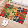 2026 Year of The Horse Illustration Theme Design Door Mat Door Mat Suitable for Bedroom Kitchen Valentine's Day Home Decoration