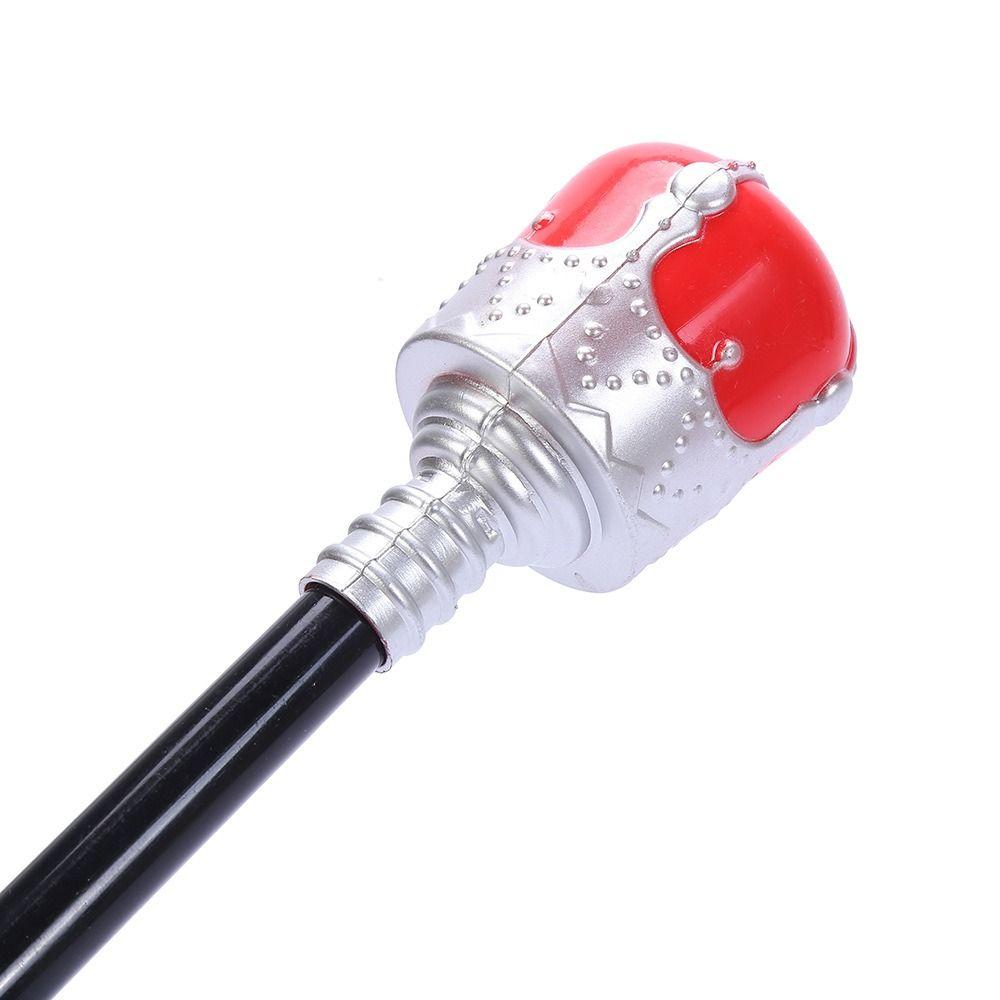 Aufführung Prinzessin Prinz Gehstock Rot/Blau Handstab Langlebig König Königin Zepter Gril