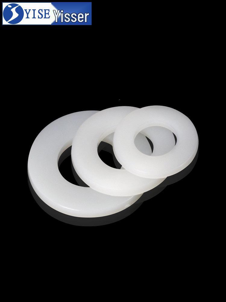 Nylon Plastic & Rubber Insulating Flat Washers - Sizes M2 To M12