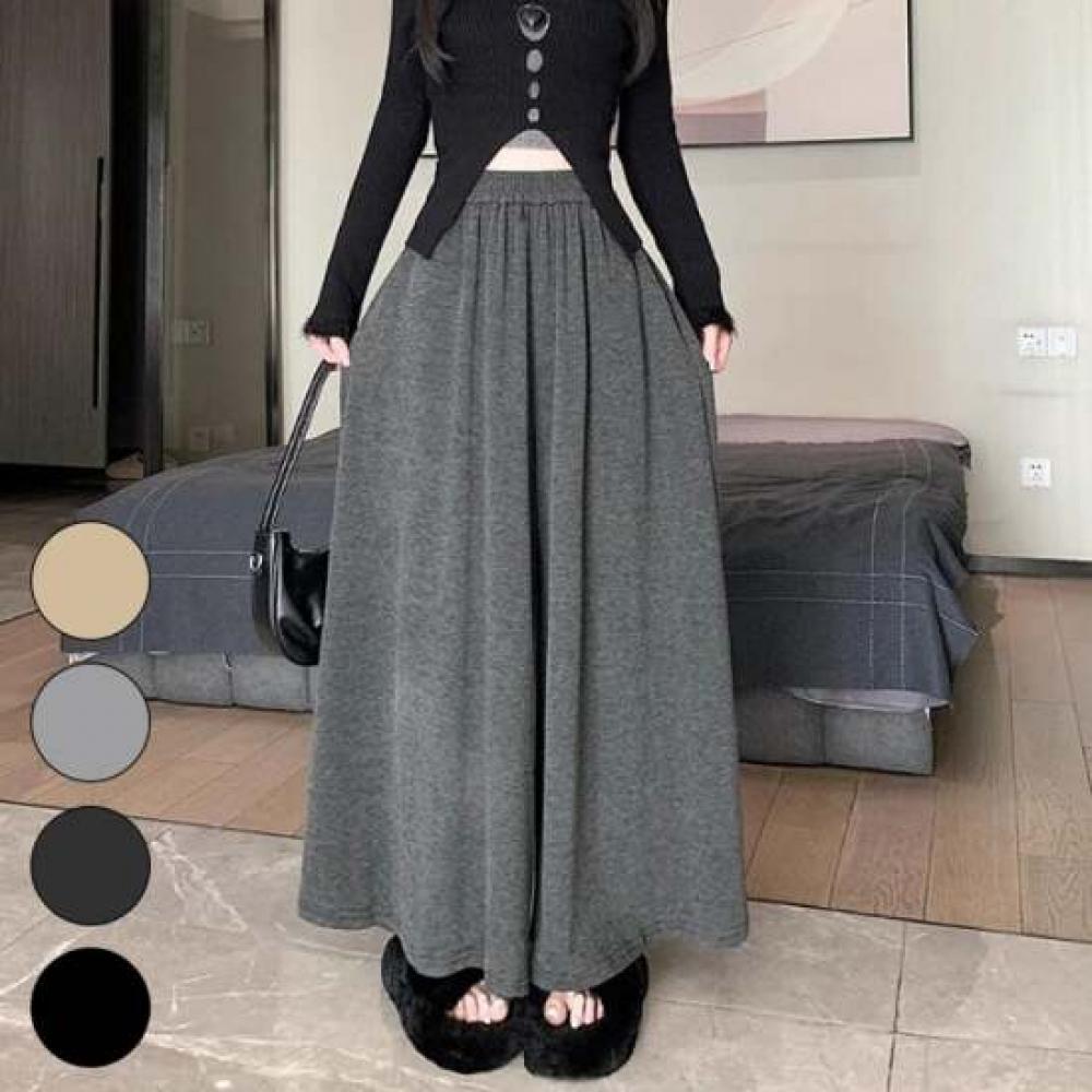 Shop Women S Body Covering elaStic waiSt Flared Long culotteS Won Wpt Wfkbm90