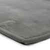 Living Room Rug Velvet Look Extra-soft Grey 60x90