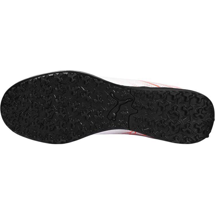 Puma Attacanto TT Jr Chaussures de Football pour Enfants Confortables et Polyvalentes à Tige Basse Chaussures de Football pour Enfants Blanc 107481-13