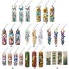 3Pcs Animal Themed DIY Diamond Painting Bookmark Diamond Bookmark Art Projects for Beginners Ideal Choice for Home Office Use