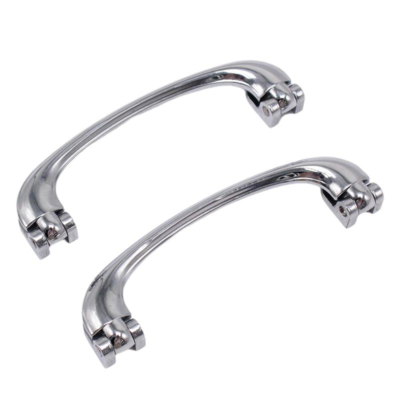 Chrome Interior Door Pull Handle Universal For Classic Cars Tudor For Classic Cars Tudor серебряный