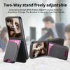 Wallet Card Holder Bracket Phone Case for Motorola Razr 60 50 40 Ultra Moto Razr 40 50 60 Magnetic Card Case Leather Cover