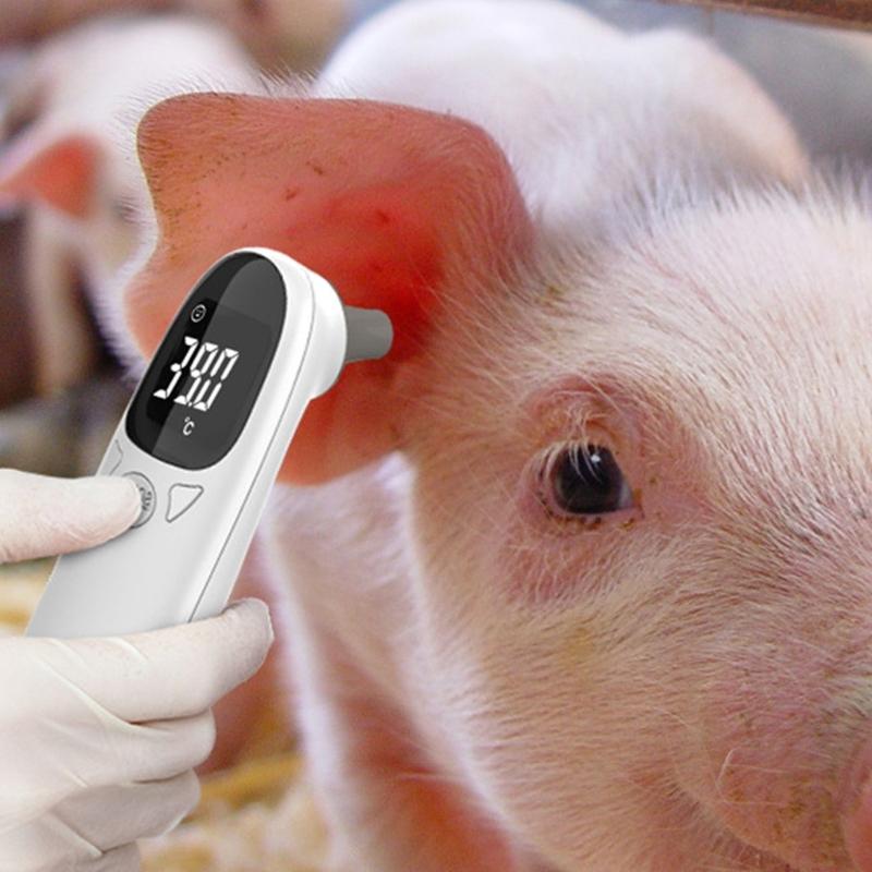 Rychle čtecí digitální teploměry pro zvířata Technologie Veterinární použití Dobíjecí design Ukládání do paměti