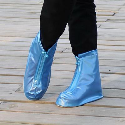 couvre-chaussures en silicone antid/érapants r/éutilisables Couvre-chaussures en silicone /à fermeture /à glissi/ère imperm/éable pliage portable pour les jours de pluie ext/érieurs unisexes S-XL