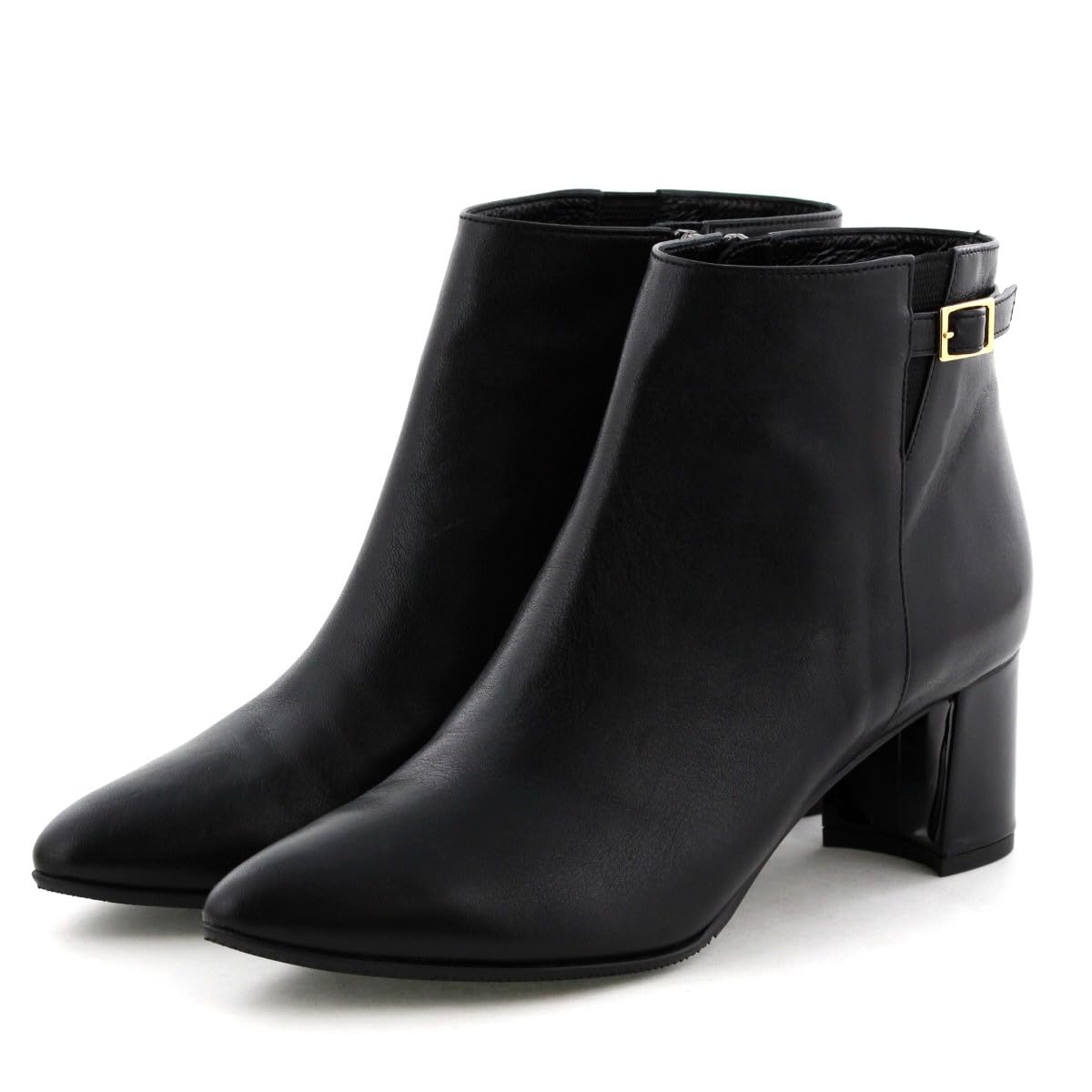 

Himiko heel belt design black 230 5.5cm boots/643402 чорний