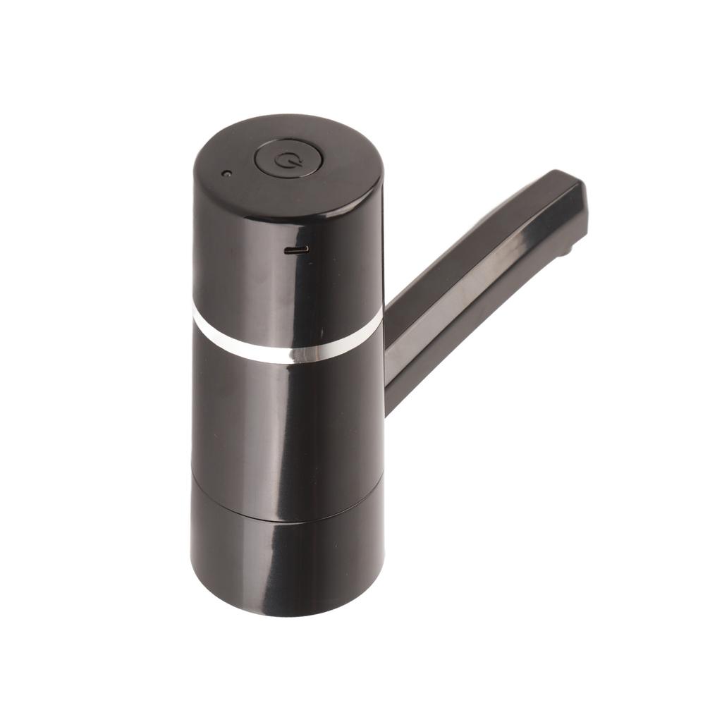 1x Wireless Rechargeable Bottle Drinking Water Electrical Pump Portable Dispenser USB (Black)
