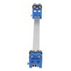 Archery Straightness Detector Aluminum Alloy Archery Tester for Archery Blue