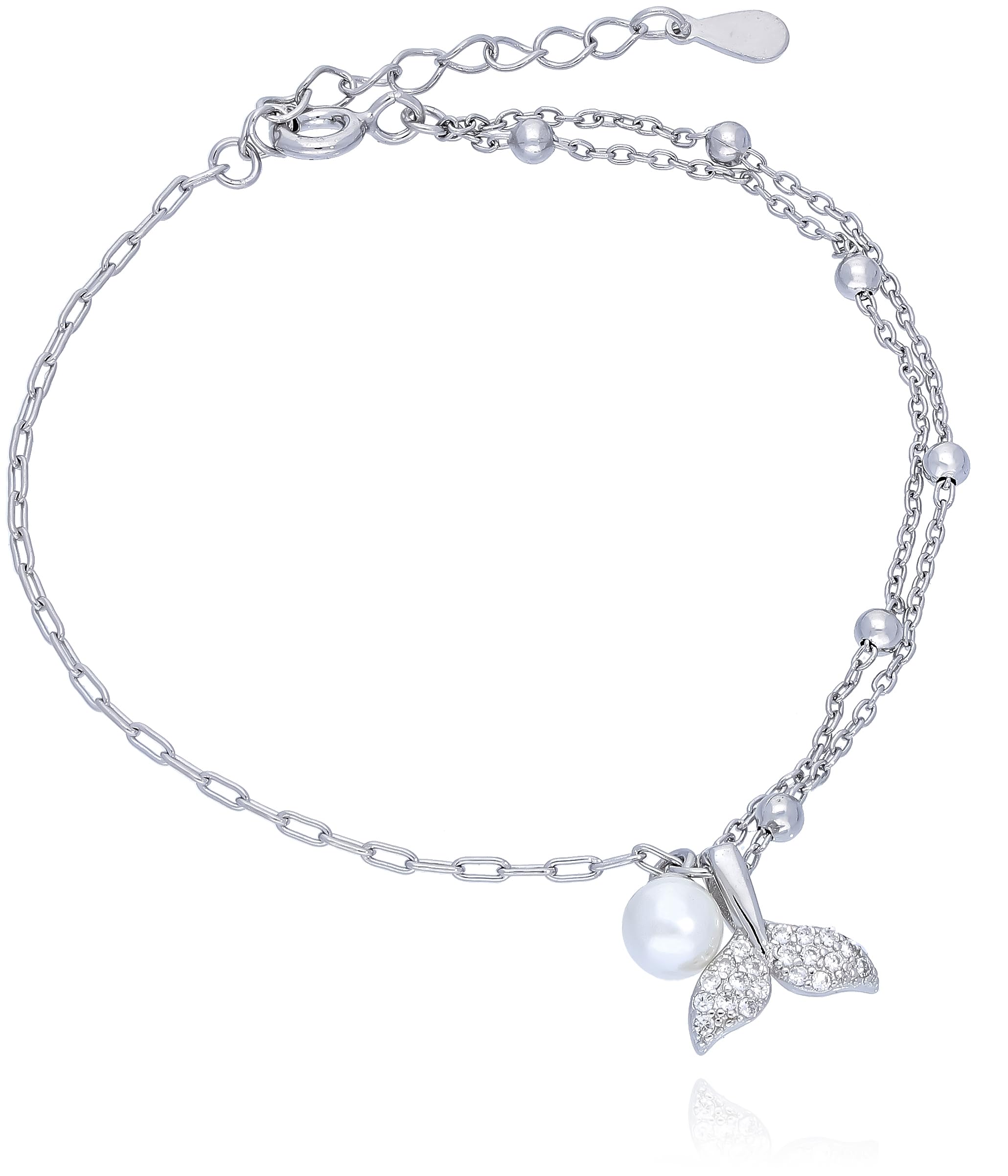 

[Variable Cheap] S925 Silver Bracelet 6B-I-50