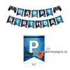 GAME ON Blauwe Gaming Feestdecoraties: Controller Banner, Folieballonnen, Deurhanger