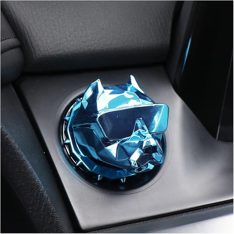 Zipelo Car Push To Start Button Cover, Vehicle Interior Engine Ignition Switch Protection Button Cover Sticker, Bully Dog Car One Button Start Stop