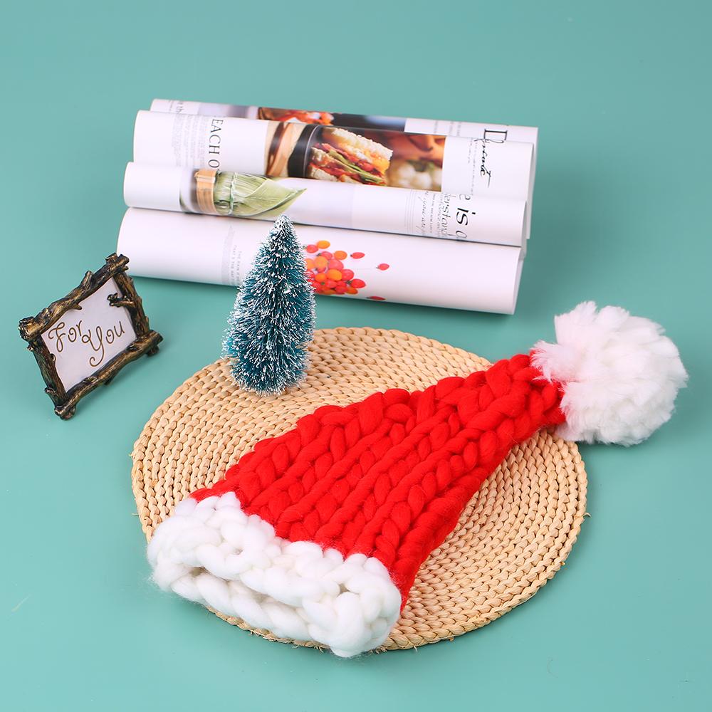 Christmas Hat Santa Hat Unisex Soft Texture Comfortable Touch for Baby Infants Children Adults