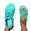Women's Sandals Summer New 2024 Rome Retro Sandals Flat Casual Shoes Female Sandals Slip-on Woman Shoes Open Toe Sandals Mujer