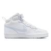 Nike Court Borough Mid 2 GS White Aura Kinder-Sneaker Summit-White CD7782-109