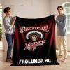 Frölunda HC Logotyp Filt tryckt filt mjuk och mysig perfekt för vardagsrummet sängen soffan eller en tupplur, present