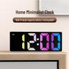 Private Mold LED Alarm Clock with Voice Control and Temperature Display
