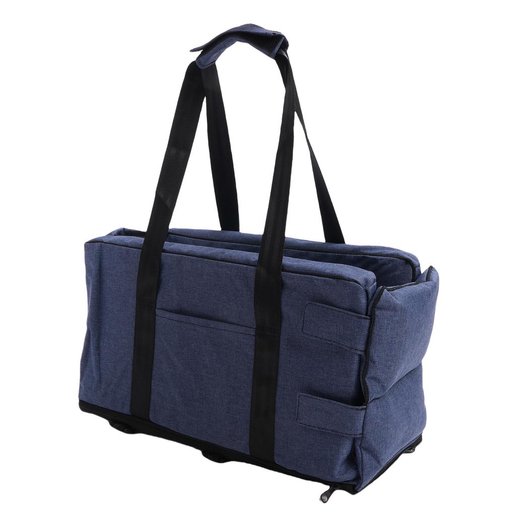 Scaun Auto pentru Animale de Companie Pătuț de Călătorie Detașabil Lavabil Consola Centrală Auto Scaun pentru Câini pentru Câine Mic Pisică Utilizare Multifuncțională